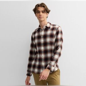 New Kohls Sonoma Men's super soft plaid flannel button down Mens XXL